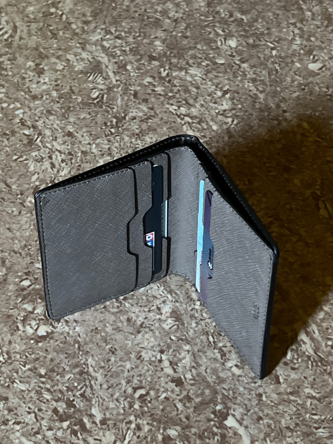 Customer photo review of SLEIGHT RFID BI-FOLD WALLET