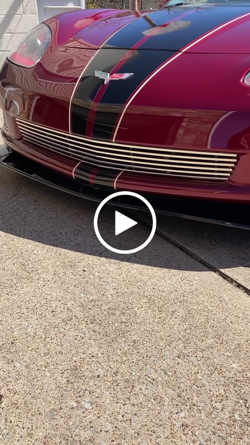 Customer video review of Corvette C6 Base Model Aerodynamic Body Kit | ZR1 Extended Package