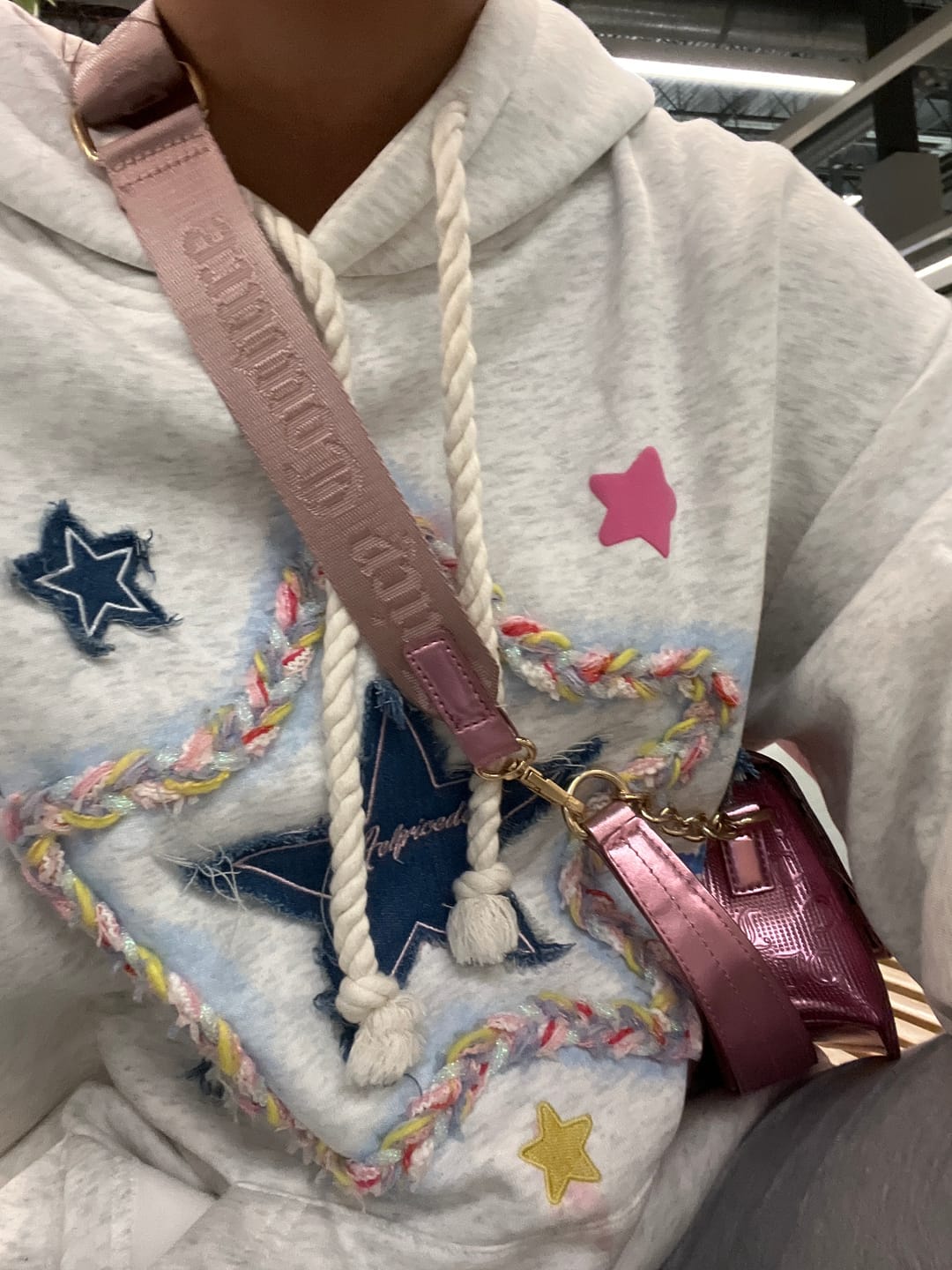 Customer photo review of Aelfric Eden Oversized Star Hoodie