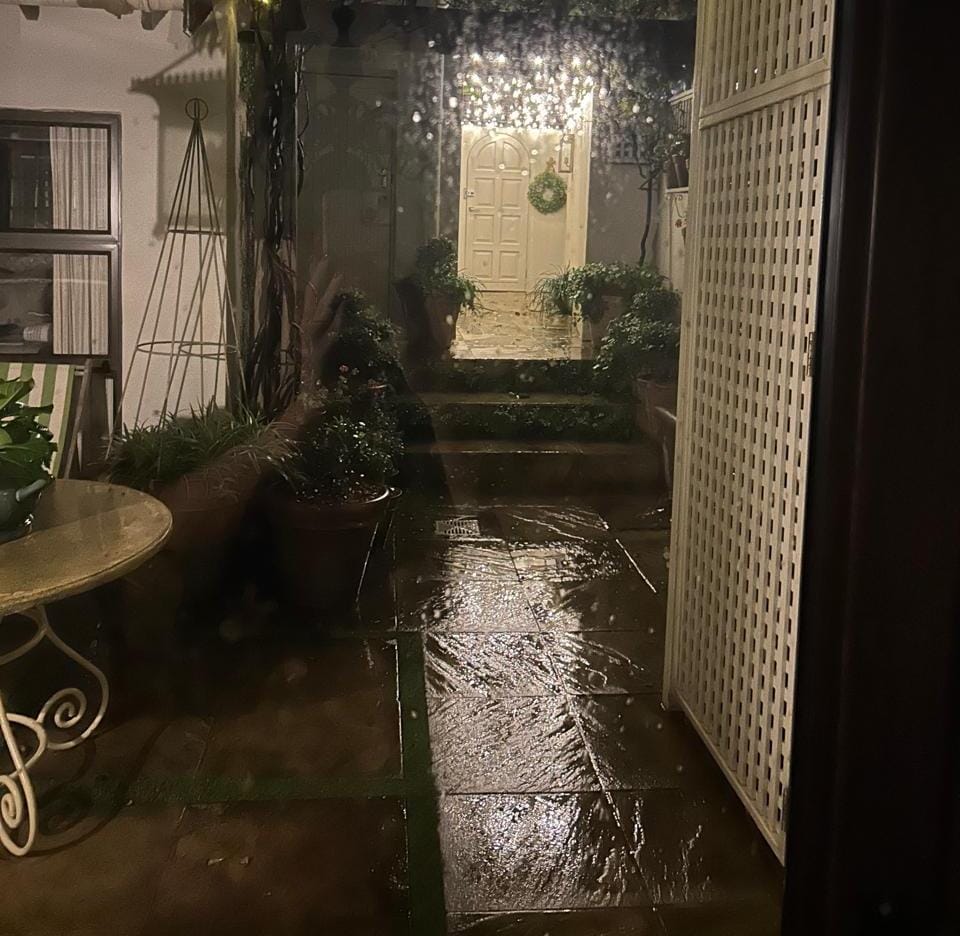 Customer photo review of Outdoor Heavy Duty Fairy Lights 10m Warm White - Black String