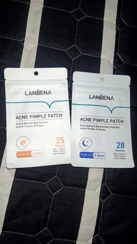 Customer photo review of Lanbena Acne Pimple Patches