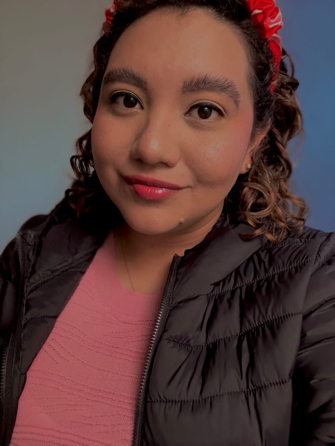 Customer photo review of Balaca - LOVE Flunchie Headband