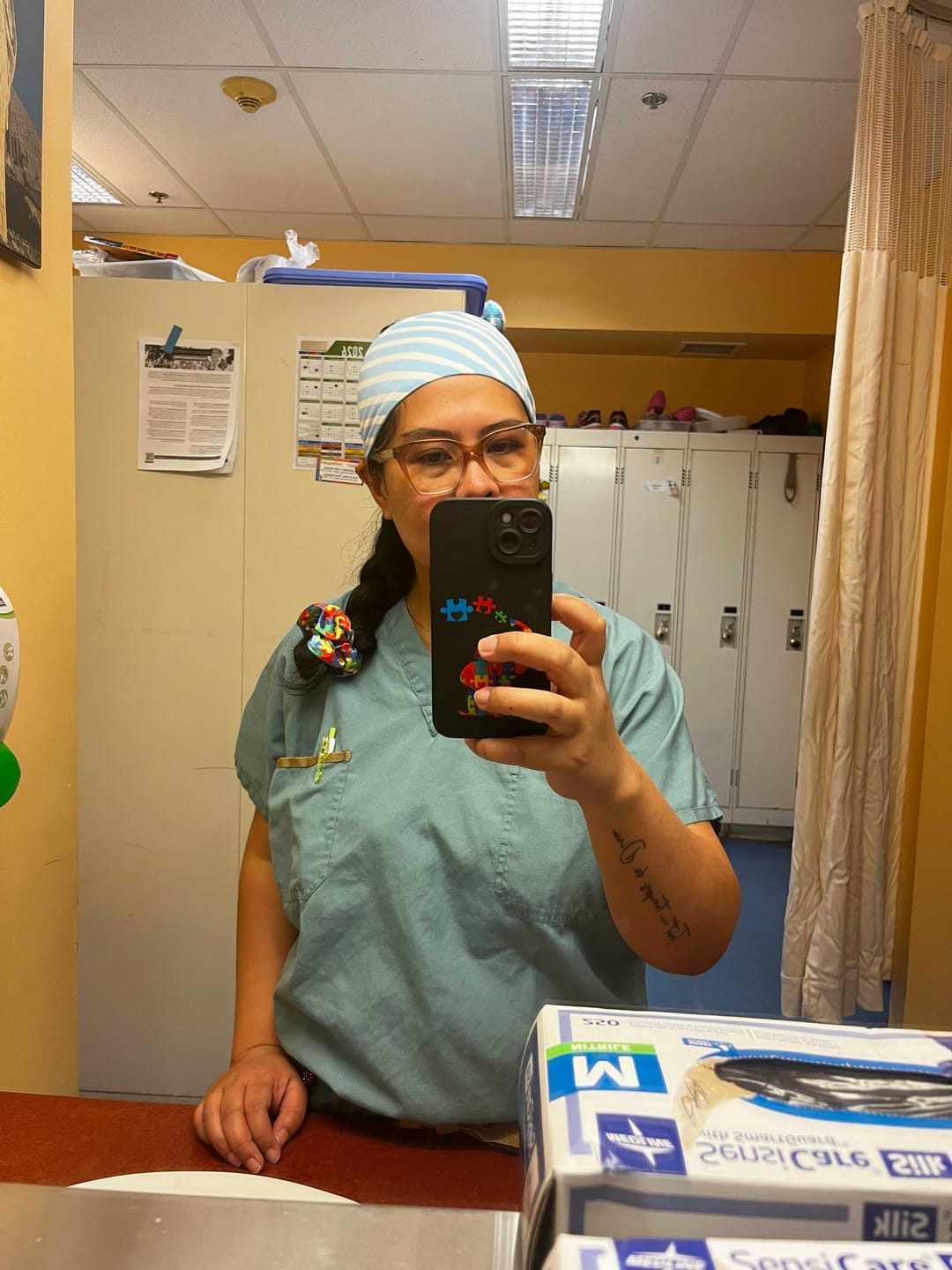 Customer photo review of AUTISM AWARENESS - 4'' Headband