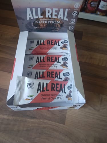 Customer photo review of Peanut Choc Chip Protein Bar 50g x 12 bars