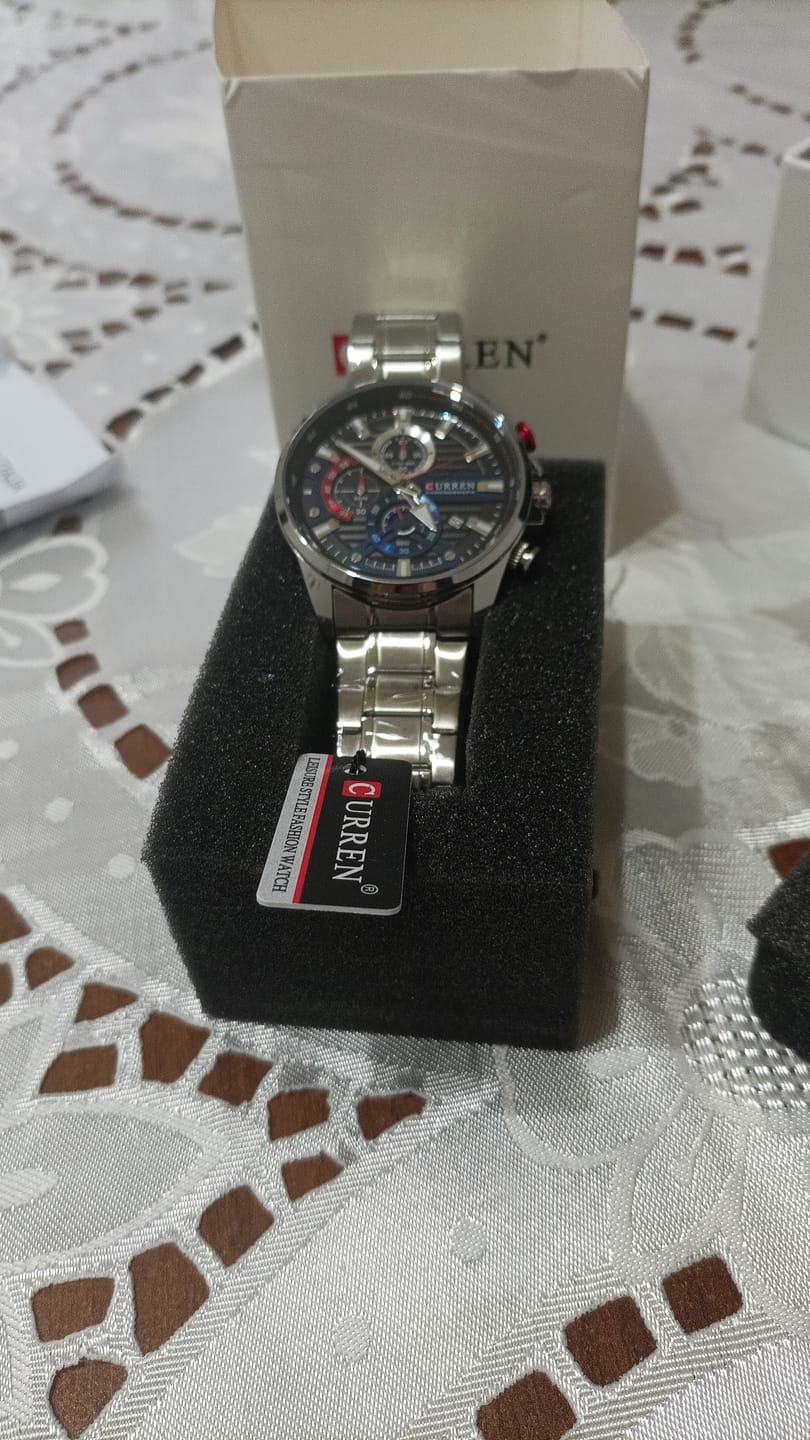 Customer photo review of Curren Ambasator® orologio uomo acciaio