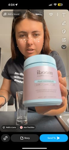 Customer photo review of Original Pre + Probiotic Bundle