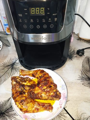 Customer photo review of Air Fryer Novio Grill & Fry