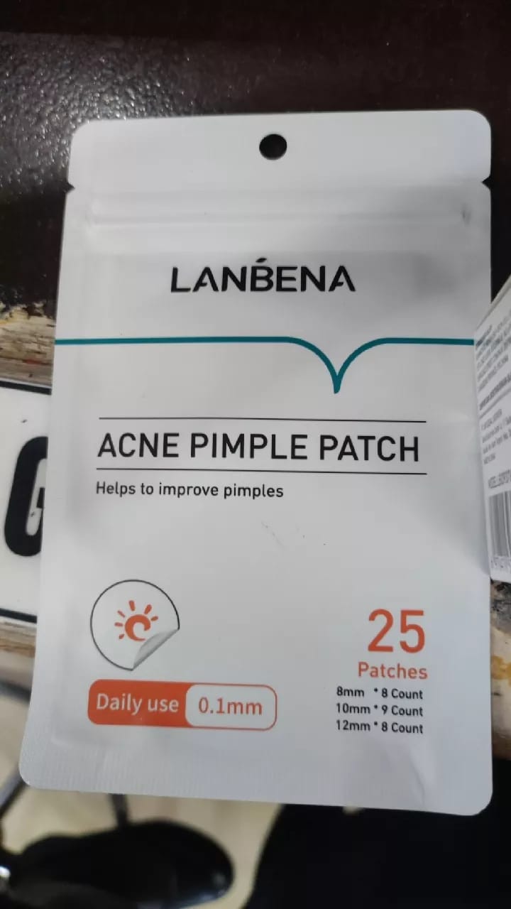 Customer photo review of Lanbena Acne Pimple Patches
