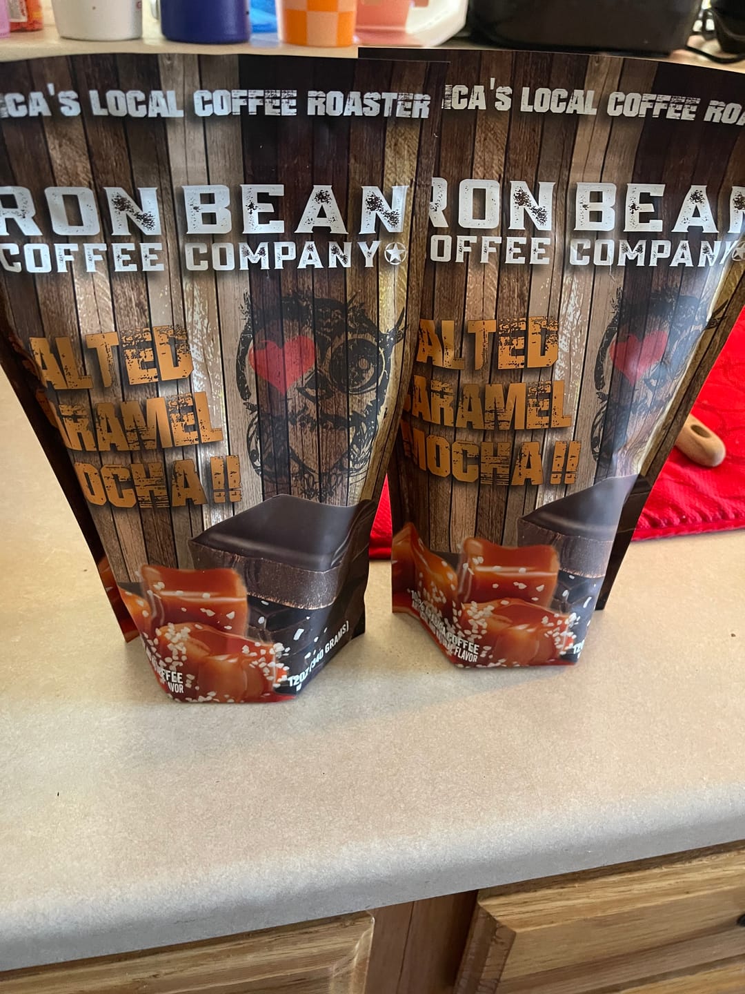 Customer photo review of Salted Caramel Mocha - 12oz