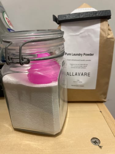 Customer photo review of Pure Laundry Powder