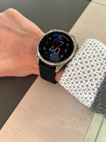 Customer photo review of Garmin Fenix 8 - 47Mm Amoled Sapphire