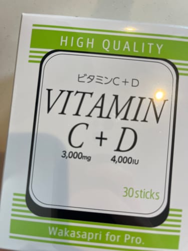 Customer photo review of ビタミンC+D -Wakasapri for Pro.