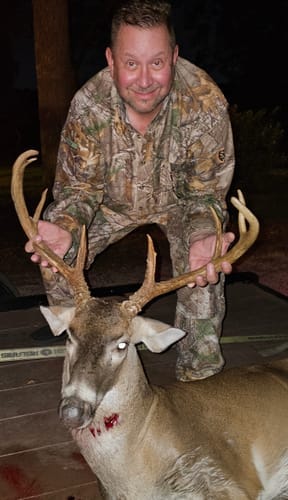Customer photo review of FLASH SALE Vis360 See Through Silent 4 Full Panels Deer Hunting Blind