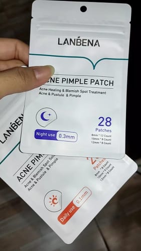 Customer photo review of Lanbena Acne Pimple Patches