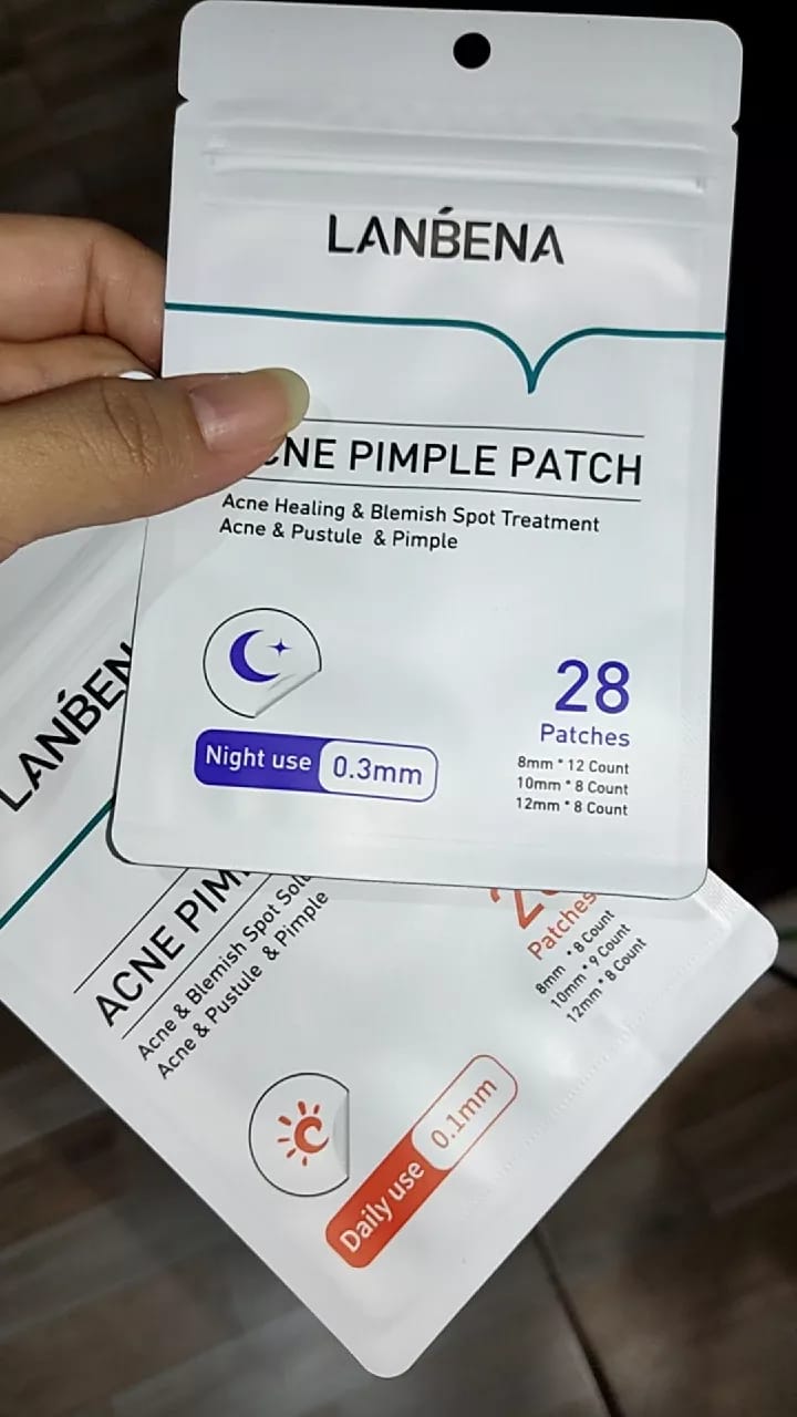 Customer photo review of Lanbena Acne Pimple Patches