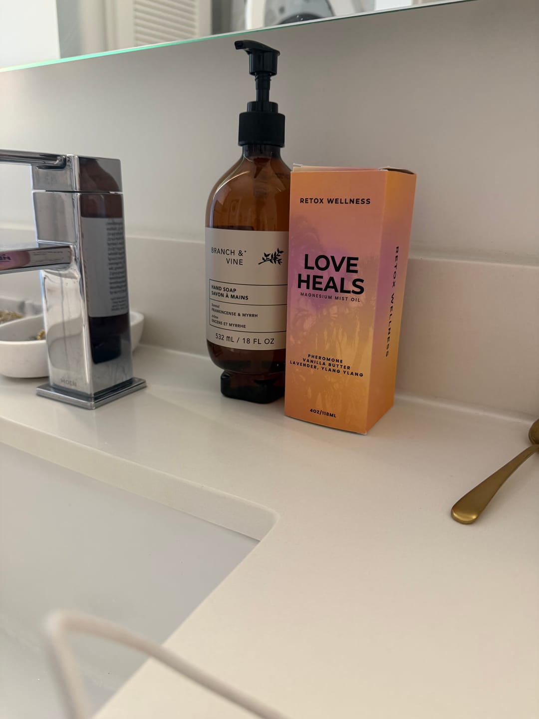 Customer photo review of Love Heals Pheromone Magnesium Mist