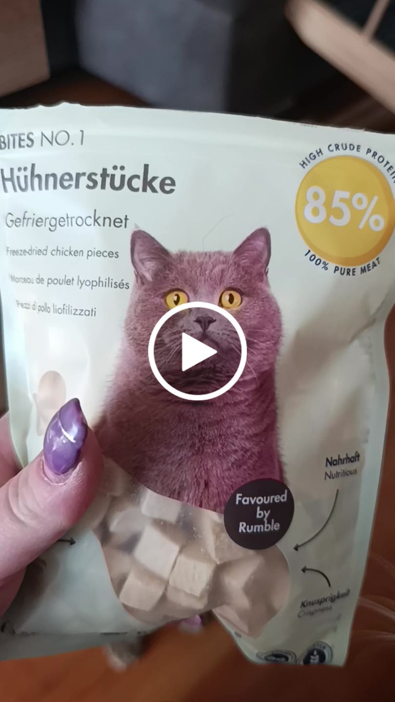 Customer video review of 100% Hühnerleber Monoprotein 50g