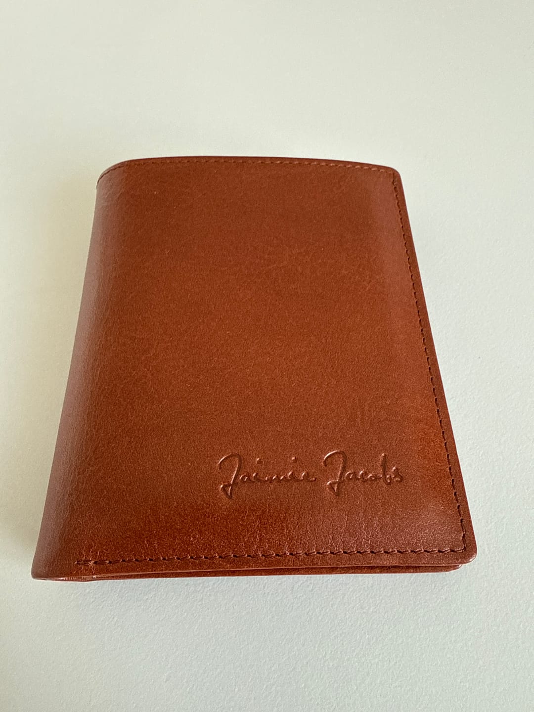 Customer photo review of Slimstar - slim wallet with small coin pocket