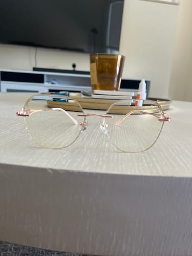 Customer photo review of Glitter Eyeglasses