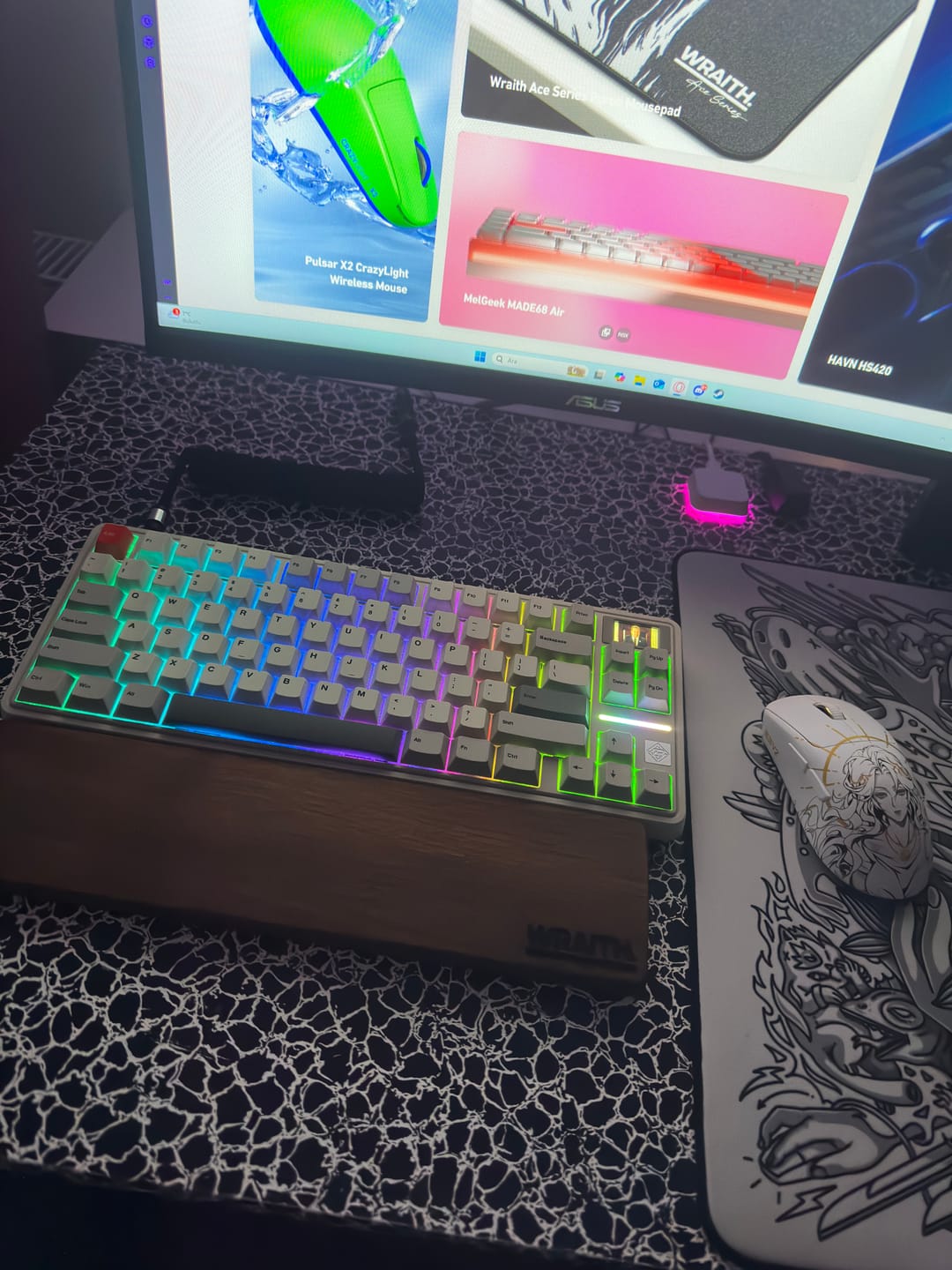 Customer photo review of Sikakeyb Castle HM80 Klavye (Manyetik Switch / HE)