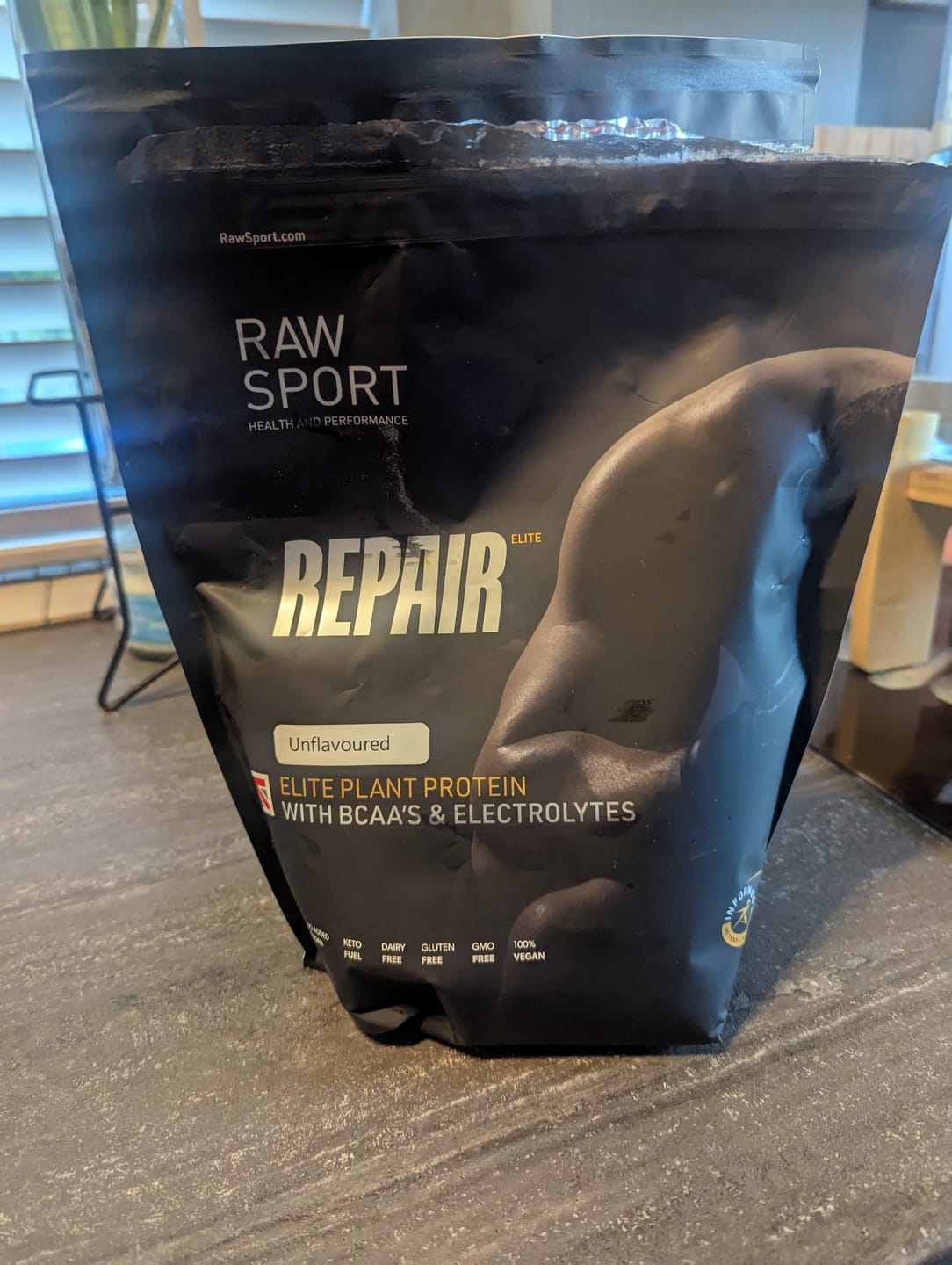Customer photo review of Elite Repair Protein Powder