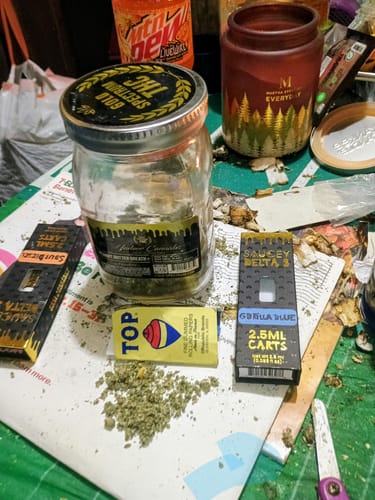 Customer photo review of Gold Spectrum THCA Flower - Top Quality Strain of the Month