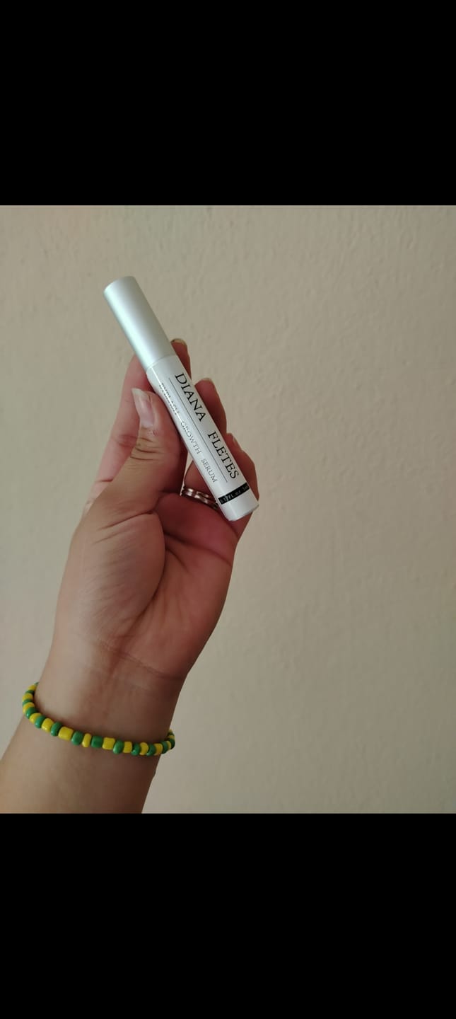 Customer photo review of Serum Eyelash Growth Diana Fletes