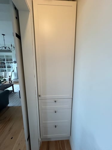 Customer photo review of 22" Wide Drawer Cabinet - Thermofoil Doors