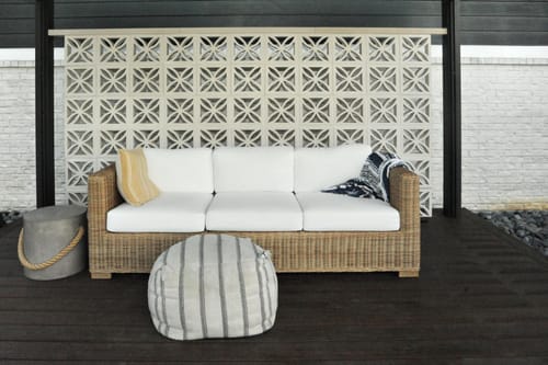 Shamrock White Cement 11 4 Breeze Block