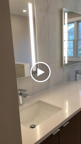 Customer video review of Malibu 72" Almond Coast Bathroom Vanity, Double Sink