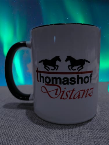 Customer photo review of TassenExpress - Becher Keramik Tasse mit Logo bedruckt 325ml Firmenlogo