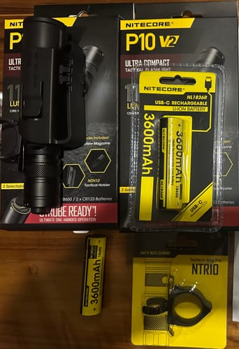 Customer photo review of P10 V2 - 1100 lumens (Bundle)