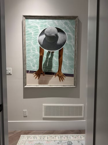 Customer photo review of Pool Time Art Print