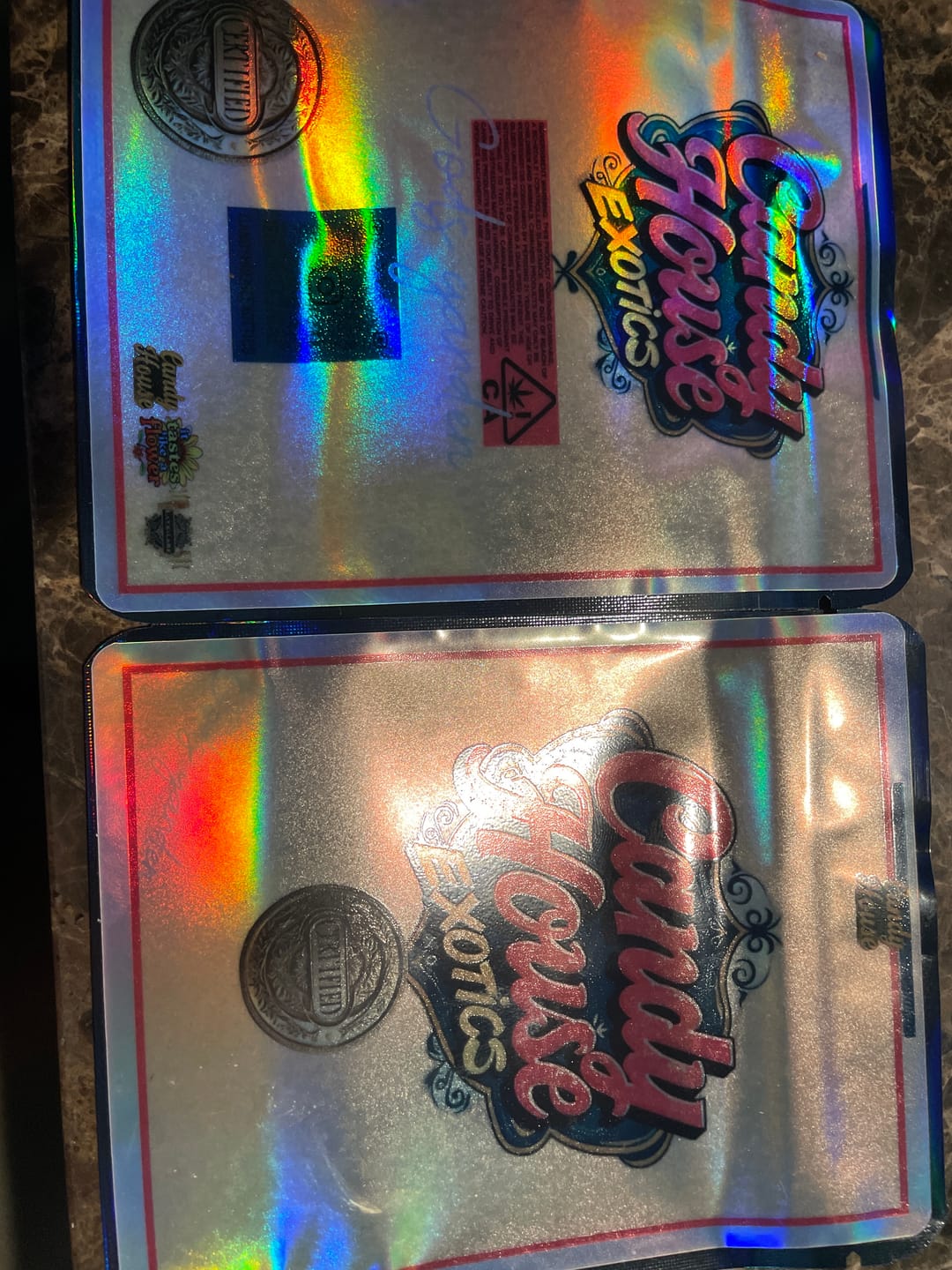 Customer photo review of Holographic Stickers