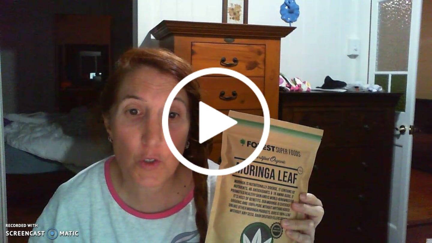 Customer video review of Organic Moringa Leaf Powder