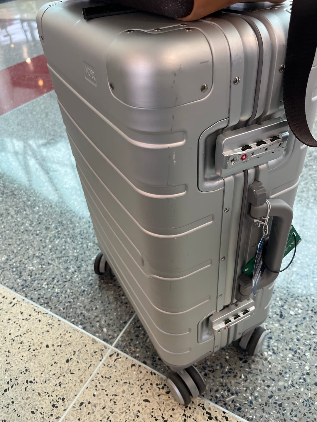 Customer photo review of Carry-On: Aluminum