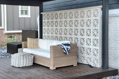 Shamrock White Cement 11 4 Breeze Block