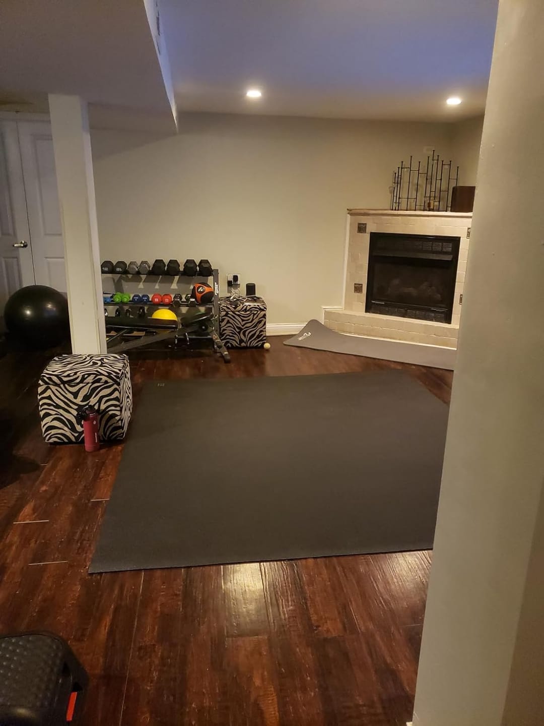 Customer photo review of GXMMAT Extra Wide Exercise Mat 7'