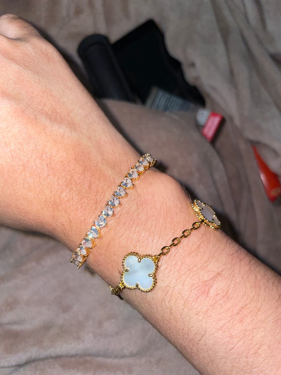 Customer photo review of Tyla Bracelet Gold
