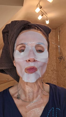Customer photo review of Kollagen Boosting Maske