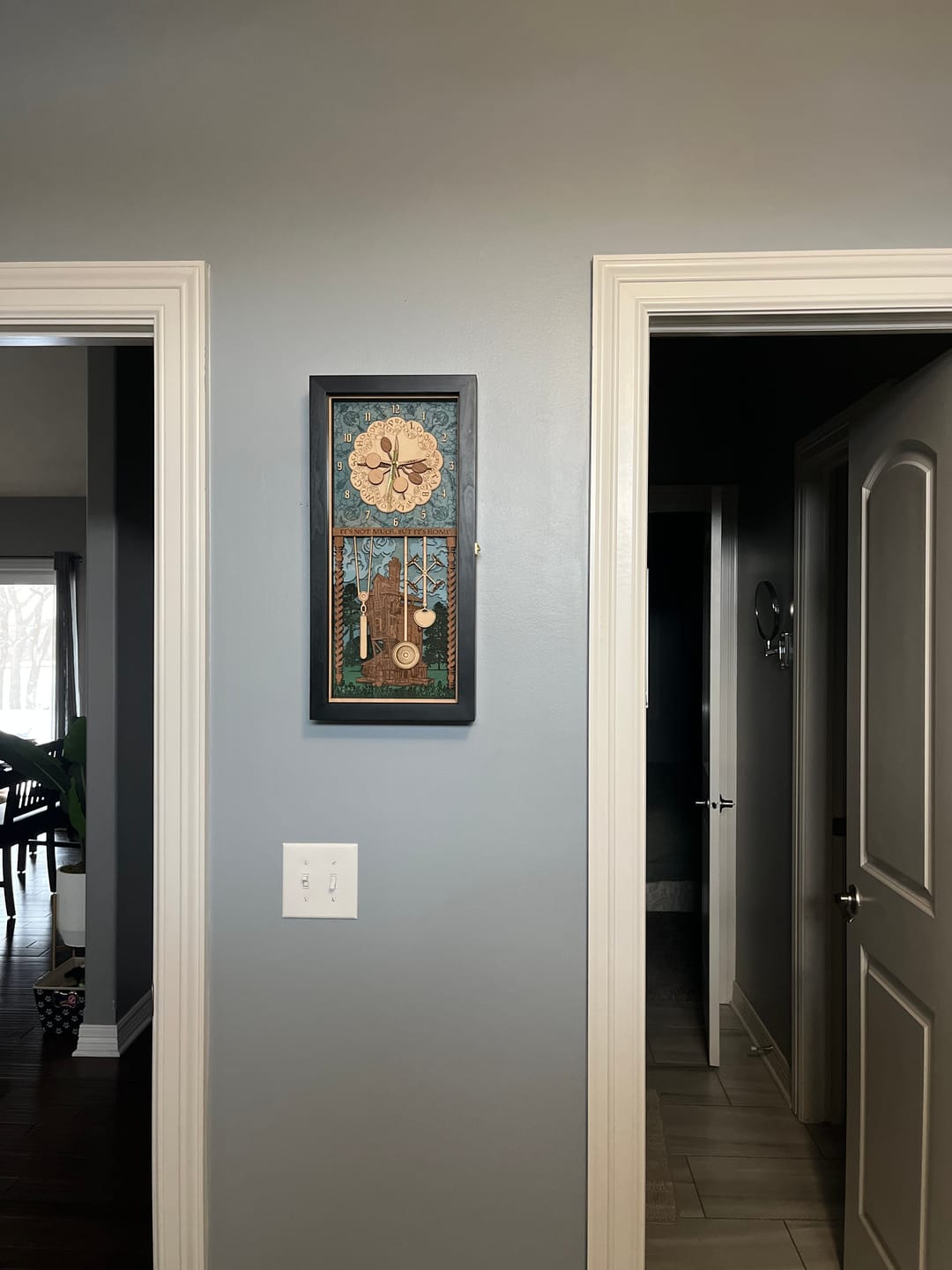 Customer photo review of WEASLEY FAMILY™ CLOCK