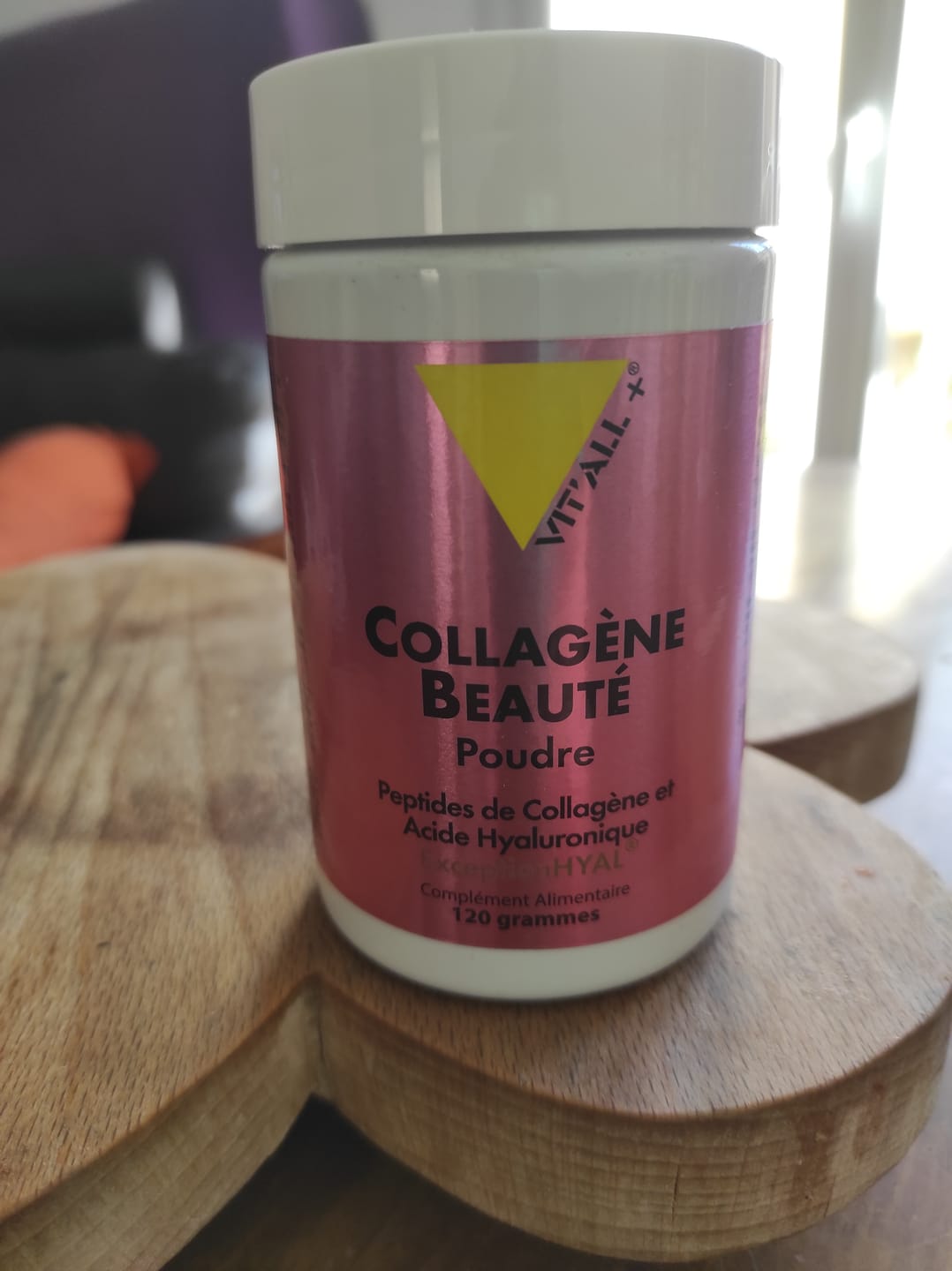 Customer photo review of Collagène Beauté en poudre-120g-Vit'all+