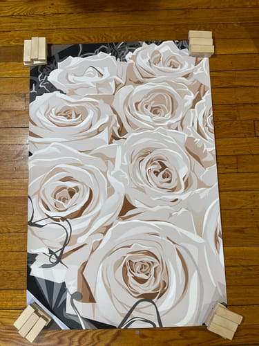 Customer photo review of White Roses