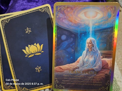 Customer photo review of El Gran Despertar ✨🌌 - Mazo de 45 Cartas Guía
