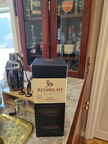 Customer photo review of Redbreast Single Pot Still - Cask Strength Irish Whiskey Aged 12 Years (750ml)