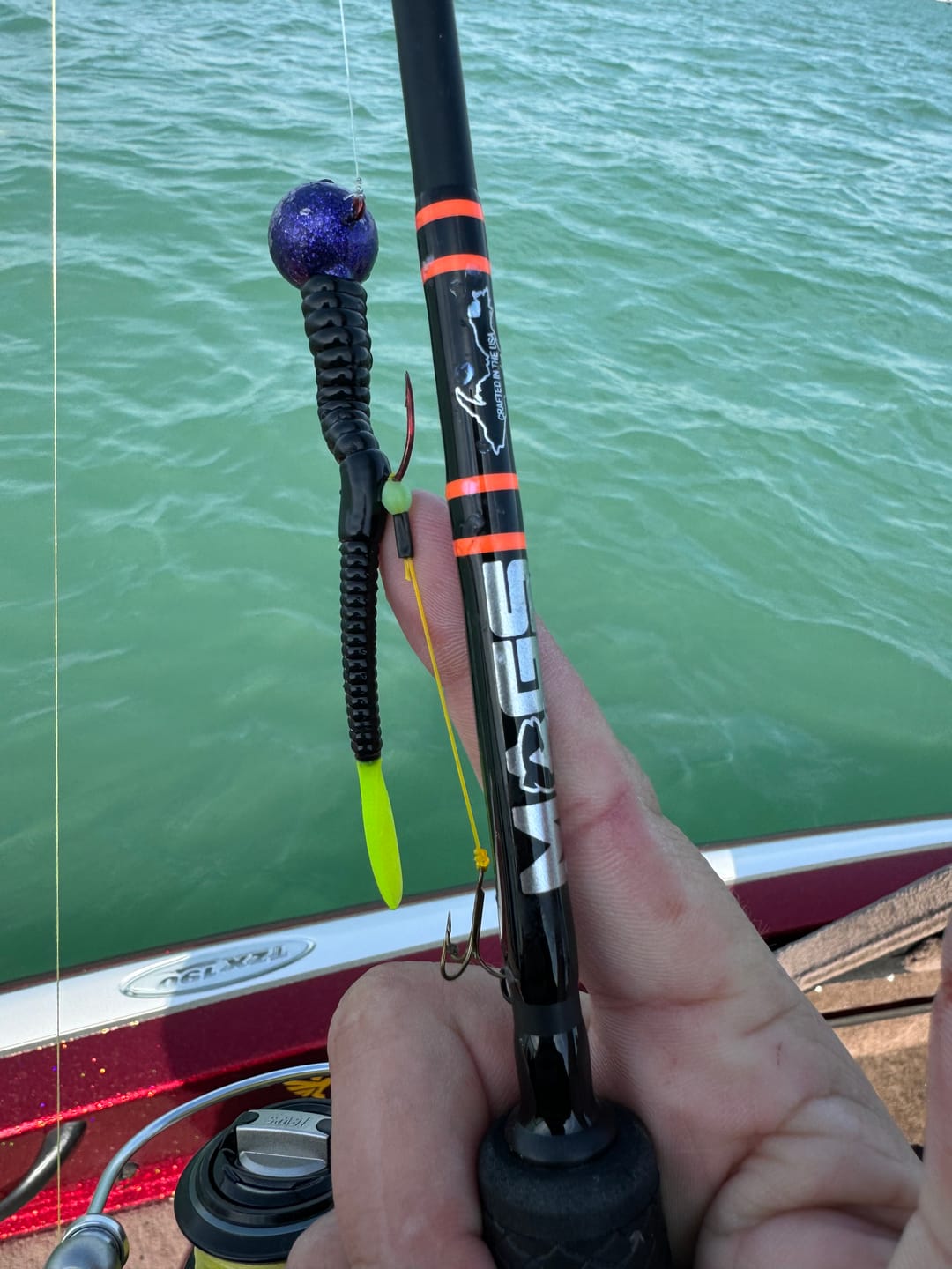 Customer photo review of Spinning Pre-Built Rod