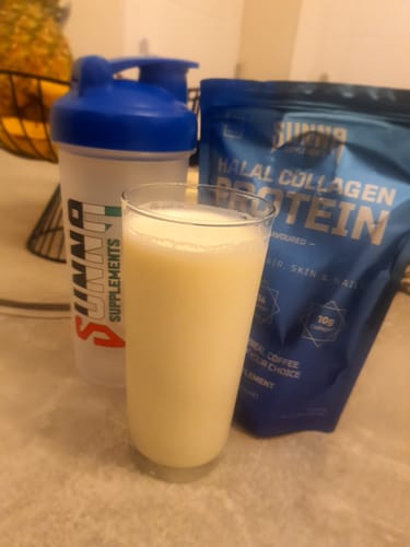 Customer photo review of Halal Collagen Protein
