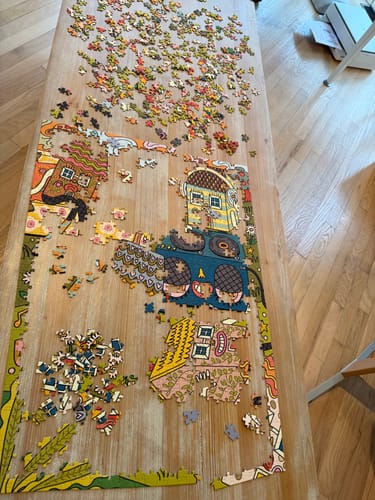 Customer photo review of House Party | 1000 Piece Puzzle