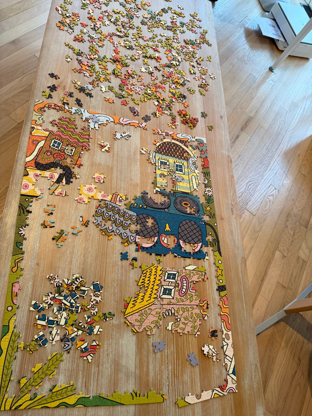 Customer photo review of House Party | 1000 Piece Puzzle