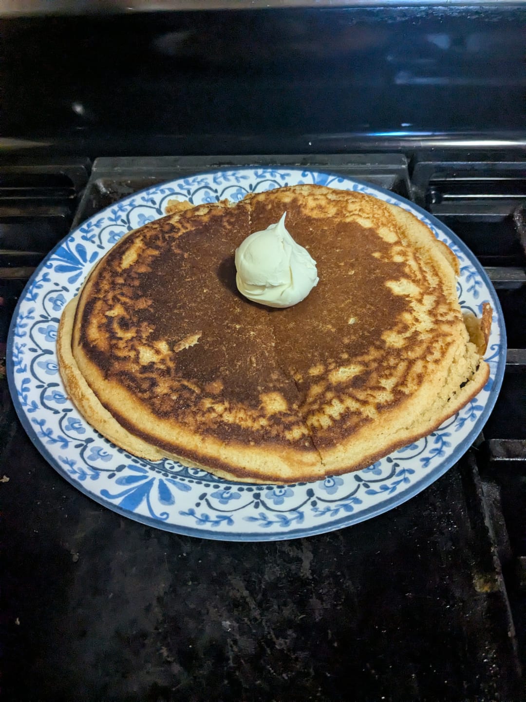 Customer photo review of Cousin T's Gourmet Gluten Free Buttermilk Pancake Mix